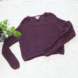 Vtg Compagnie Generale Aeropostale Ribbed Sweater